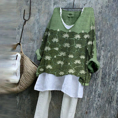 Sakura | Lotus Whisper Blouse