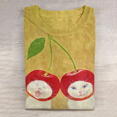 Sakura | Playful Cat Spirit Shirt