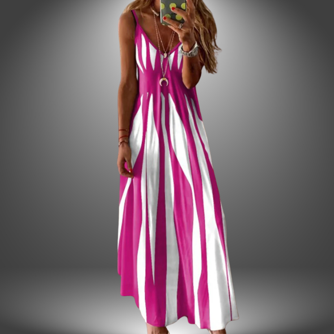 Sakura | Long Casual Dress Handmade