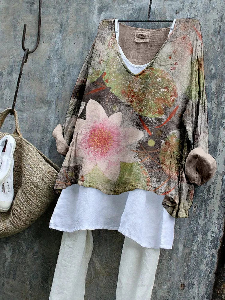 Sakura | Misty Lotus Dream Blouse