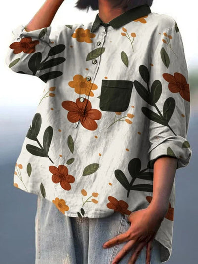 Hitomi | Plant Art Shirt