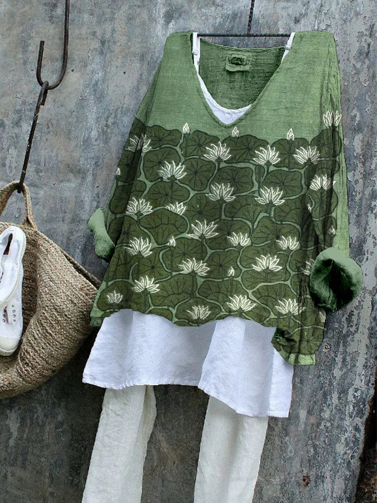 Sakura | Lotus Whisper Blouse