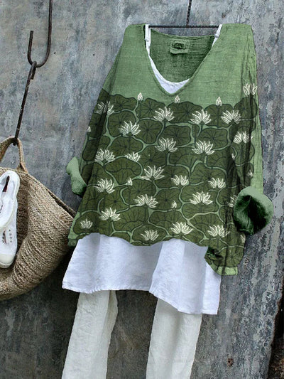 Sakura | Lotus Whisper Blouse