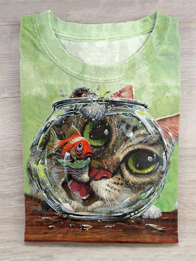 Sakura | Adorable Kitty Bloom Shirt