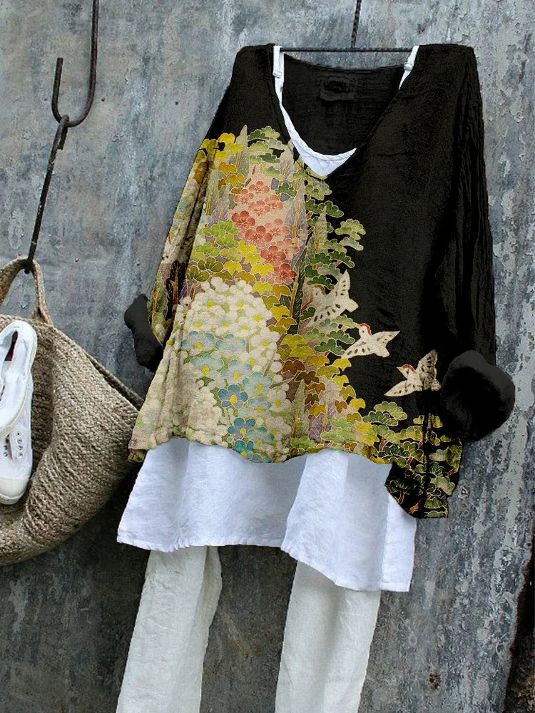 Sakura | Mountain Garden Song Blouse