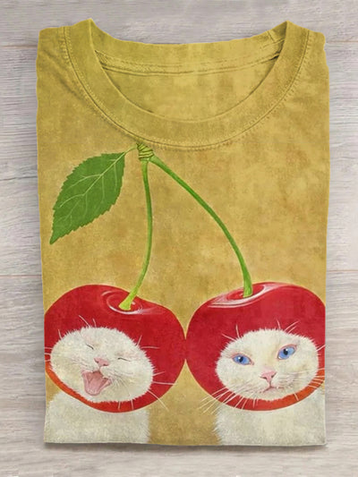 Sakura | Playful Cat Spirit Shirt