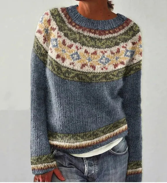 Aiko |  Retro Knitted Sweater