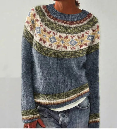 Aiko |  Retro Knitted Sweater