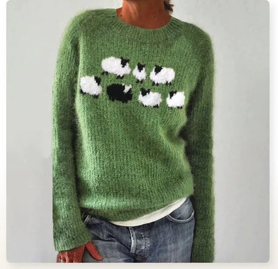 Aiko |  Retro Knitted Sweater