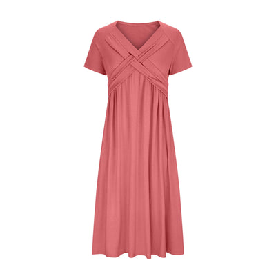 Haruka | Elegant V-Neck Dress