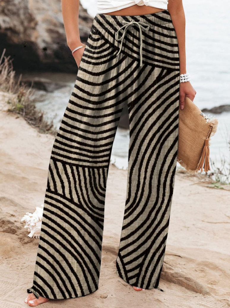 Sakura | Whimsy Stripes Pants