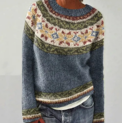 Aiko |  Retro Knitted Sweater