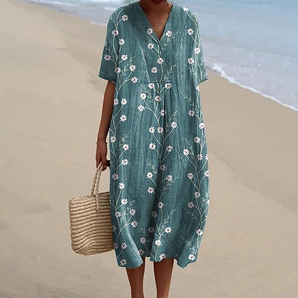 Aoife | Folk Art Maxi Dress