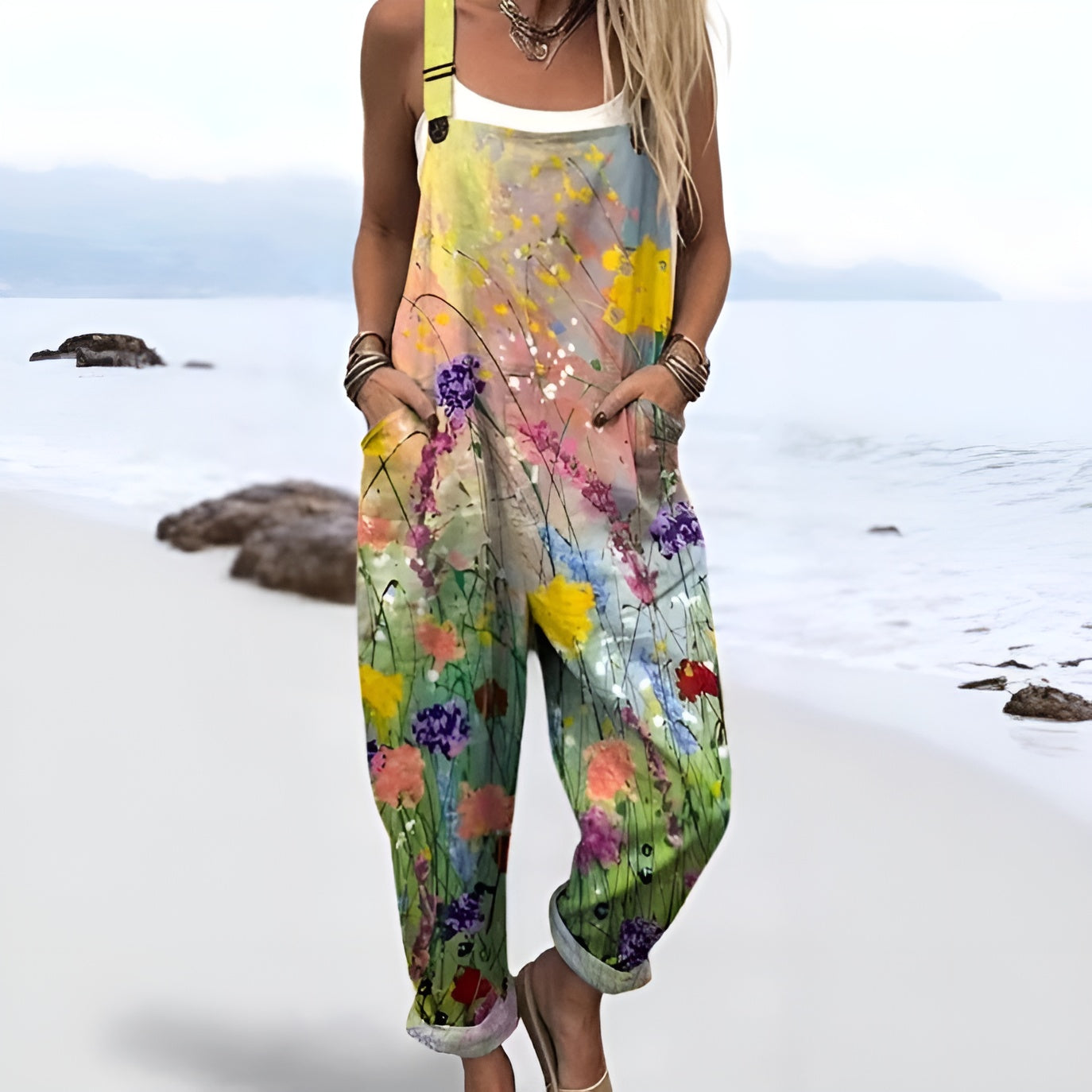 Fresca | Wildflower Meadow Overalls