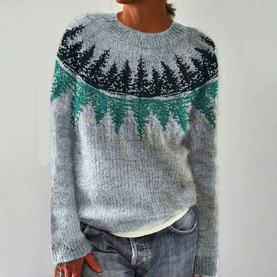Aiko |  Retro Knitted Sweater