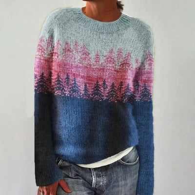 Aiko |  Retro Knitted Sweater